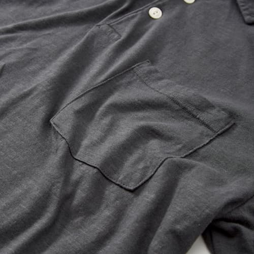 laydown detail image of The Vintage Slub Polo Shirt