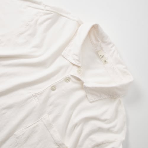 laydown detail image of The Vintage Slub Polo Shirt