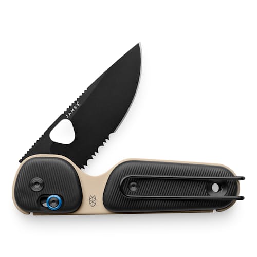 laydown image of The Redstone Pocket Knife