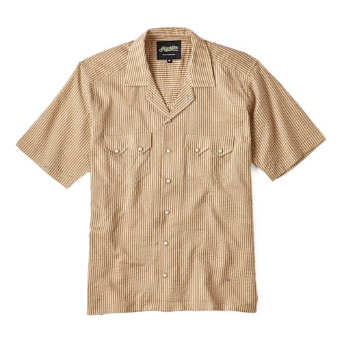 laydown image of Salado Summer Woven Shirt