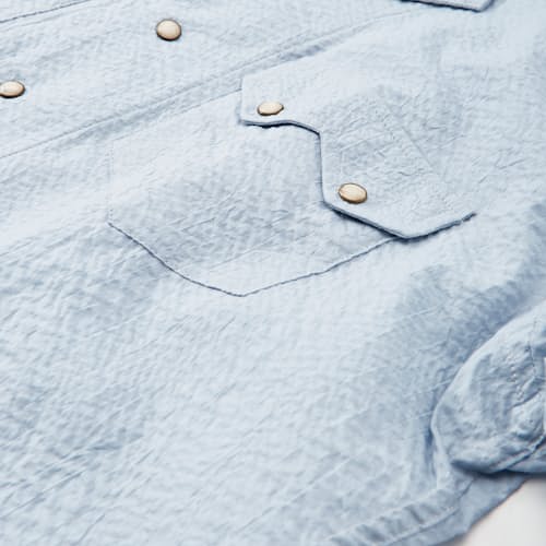 laydown detail image of Salado Summer Woven Shirt
