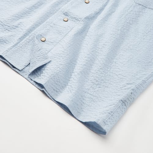 laydown detail image of Salado Summer Woven Shirt