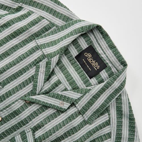 laydown detail image of Jacquard Camp Collar Shirt