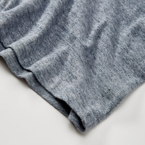 laydown detail image of Textured Short Sleeve Henley