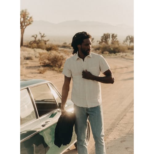 lifestyle image of The Short Sleeve California Shirt