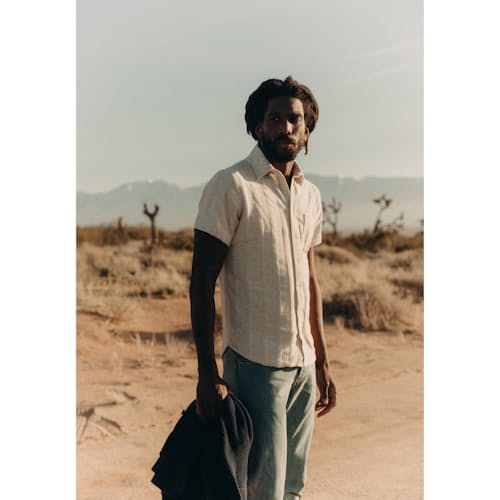 lifestyle image of The Short Sleeve California Shirt