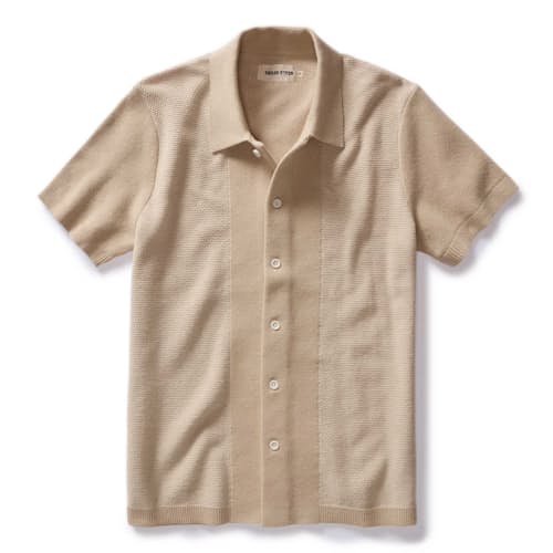laydown image of The Playa Sweater Polo