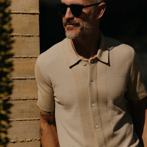 lifestyle image of The Playa Sweater Polo