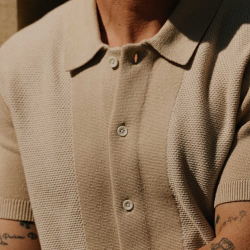 lifestyle image of The Playa Sweater Polo