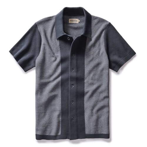 laydown image of The Playa Sweater Polo