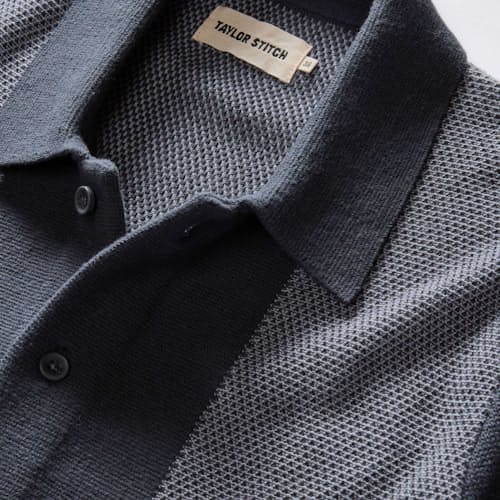 laydown detail image of The Playa Sweater Polo