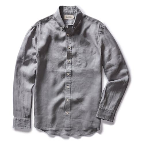 laydown image of The Jack Linen Shirt