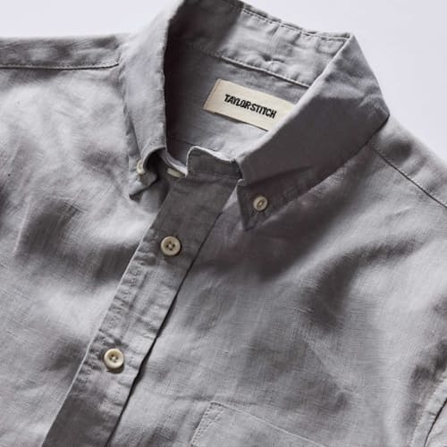 laydown detail image of The Jack Linen Shirt