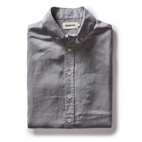 laydown image of The Jack Linen Shirt