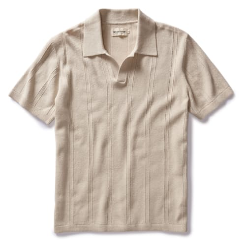 laydown image of The Valencia Sweater Polo