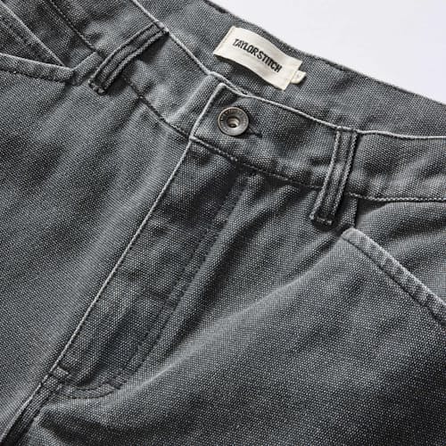 laydown detail image of The Camp Canvas Short - 8"