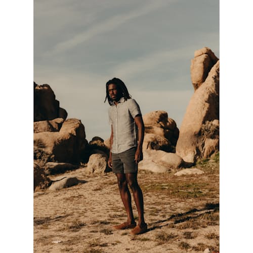 lifestyle image of The Camp Canvas Short - 8"