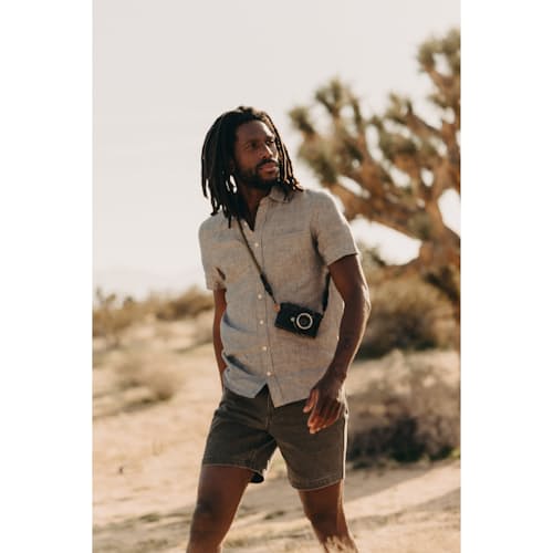 lifestyle image of The Camp Canvas Short - 8"