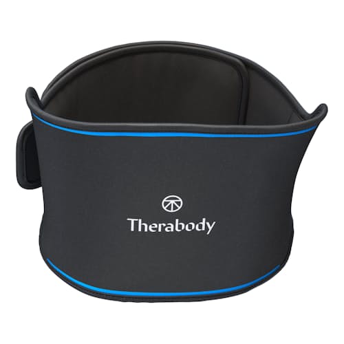 laydown image of RecoveryTherm Hot Vibration Back and Core