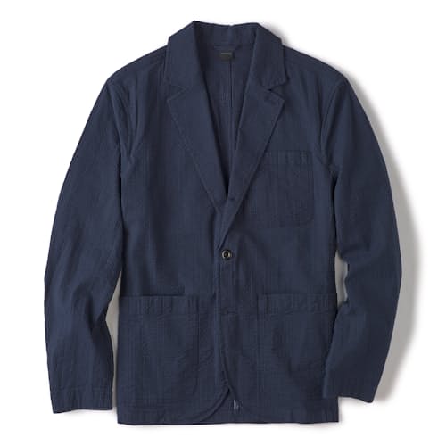 laydown image of Seersucker Blazer