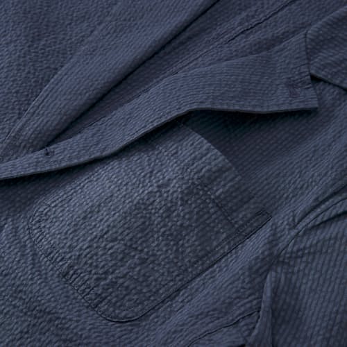 laydown detail image of Seersucker Blazer