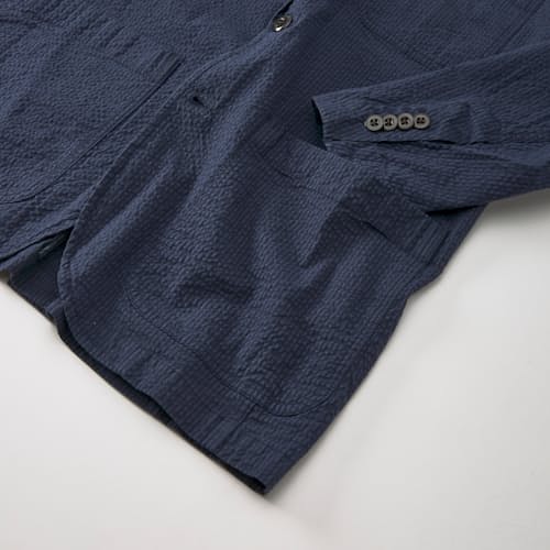 laydown detail image of Seersucker Blazer