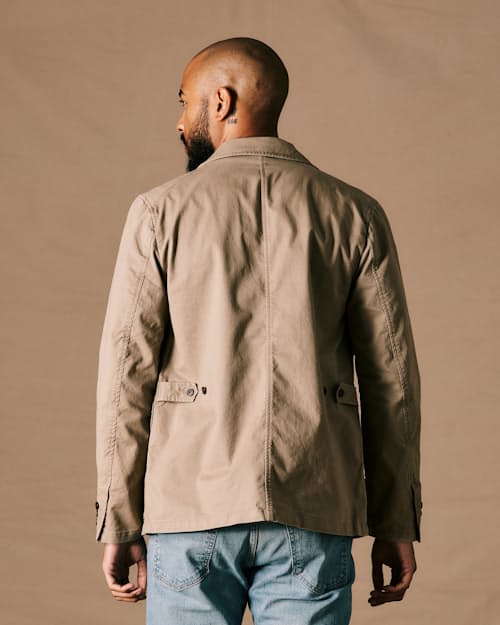 on model image of 365 Utility Blazer