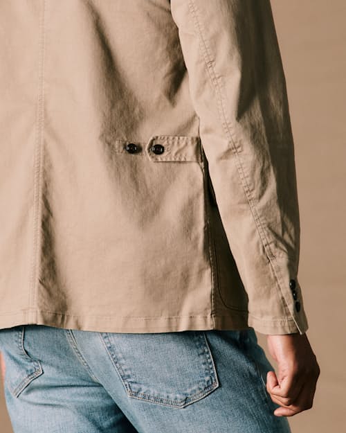 on model image of 365 Utility Blazer