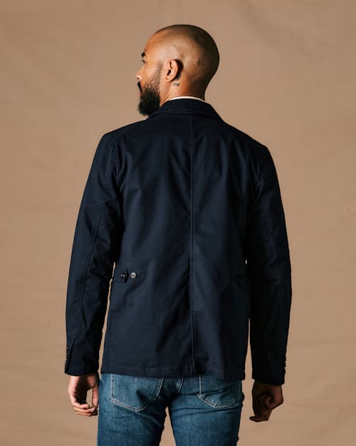 on model image of 365 Utility Blazer
