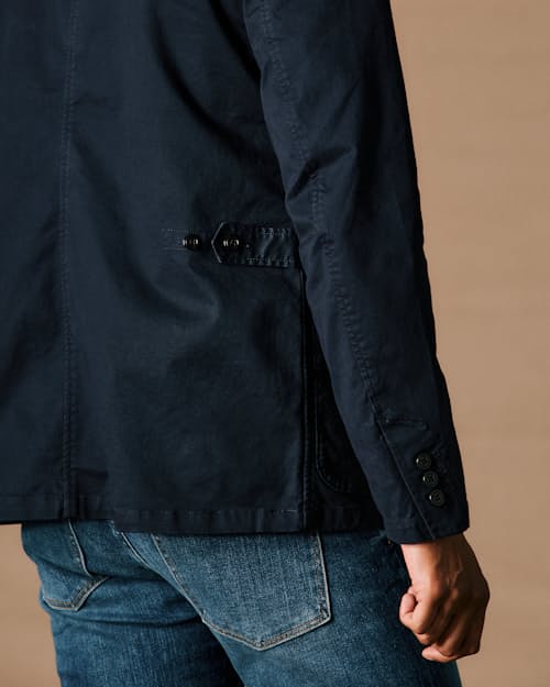 on model image of 365 Utility Blazer