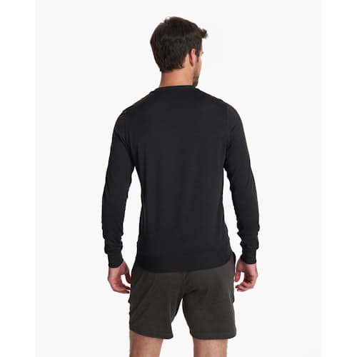 on model image of Ponto Performance Crewneck Sweatshirt
