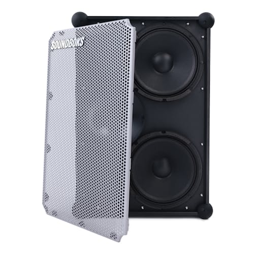 laydown image of Soundboks 4 Powerful Bluetooth Performance Speaker