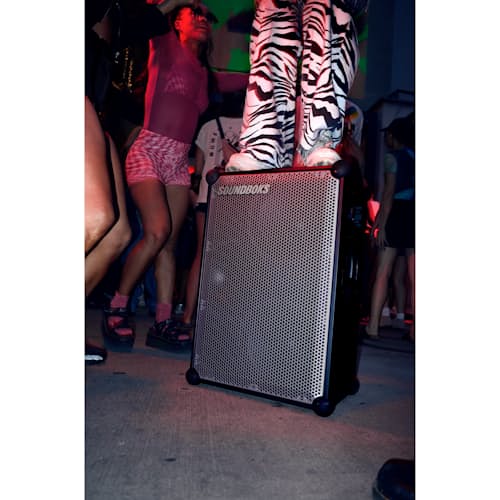 lifestyle image of Soundboks 4 Powerful Bluetooth Performance Speaker