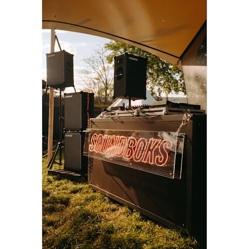 lifestyle image of Soundboks 4 Powerful Bluetooth Performance Speaker
