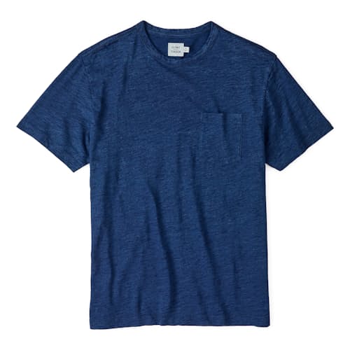 laydown image of Slub Jersey Pocket T-Shirt