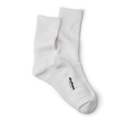 laydown image of Organic Cotton Everyday Crew Socks