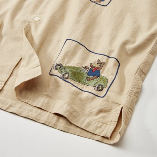 laydown detail image of Box Camp Collar Shirt