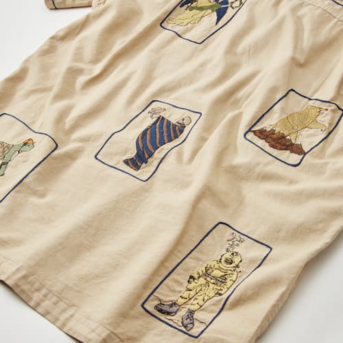 laydown detail image of Box Camp Collar Shirt