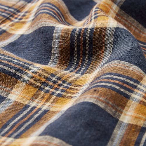 laydown detail image of Crossback Linen Workshirt