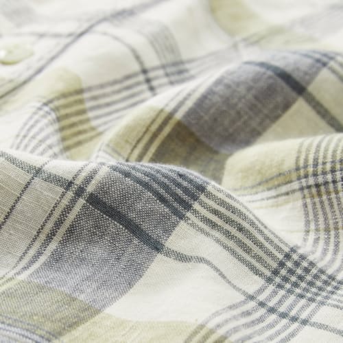 laydown detail image of Crossback Linen Workshirt