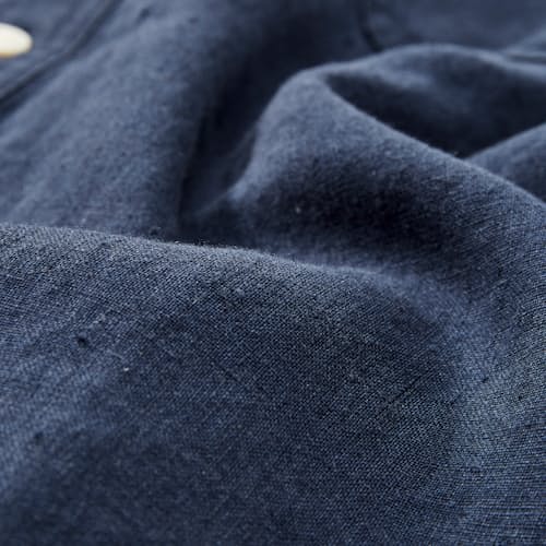 laydown detail image of Crossback Linen Workshirt