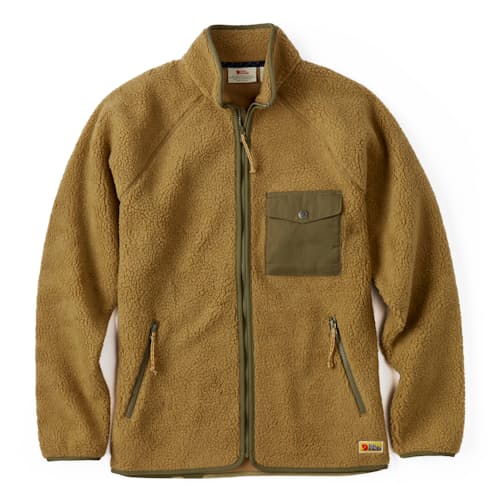 laydown image of Vardag Pile Fleece Jacket