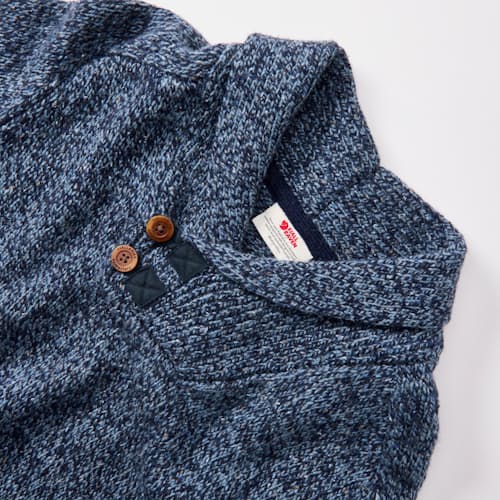 laydown detail image of Lada Shawl Sweater
