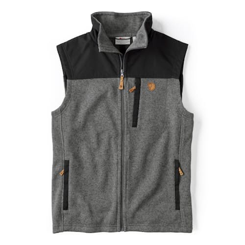 laydown image of Buck Fleece Vest