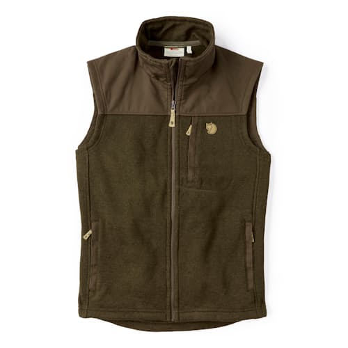 laydown image of Buck Fleece Vest