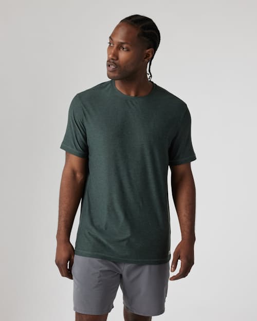 on model image of Strato Tech T-Shirt