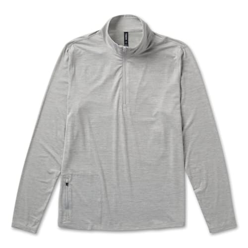 laydown image of Ease Performance Half Zip