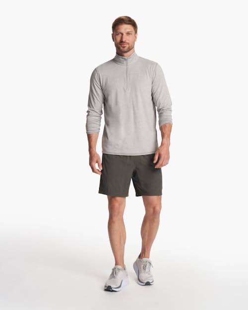 on model image of Ease Performance Half Zip