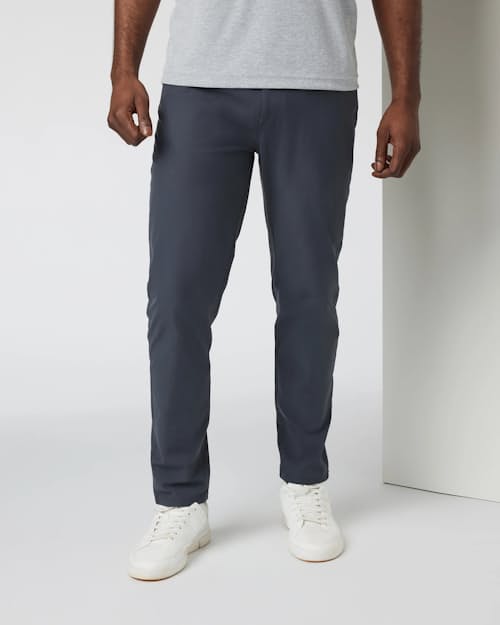 on model image of Meta 5-Pocket Pant