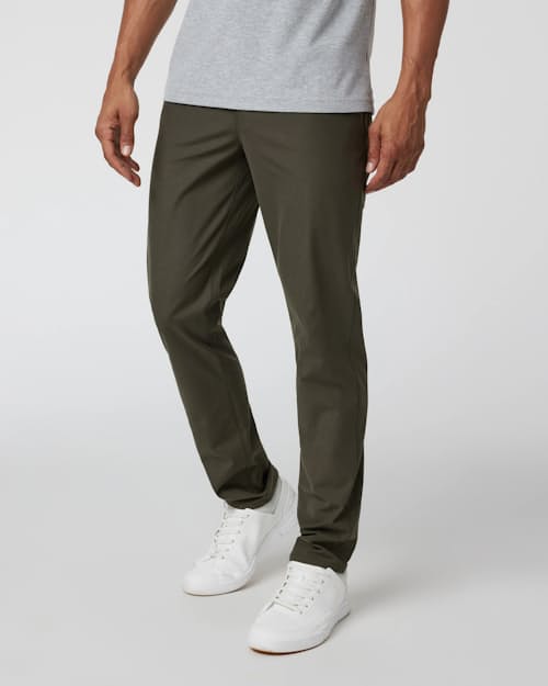 on model image of Meta 5-Pocket Pant